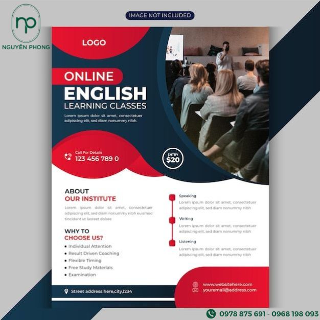 in những thông tin gì trên tờ rơi
